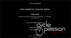 Desktop Screenshot of cycle-passion.be